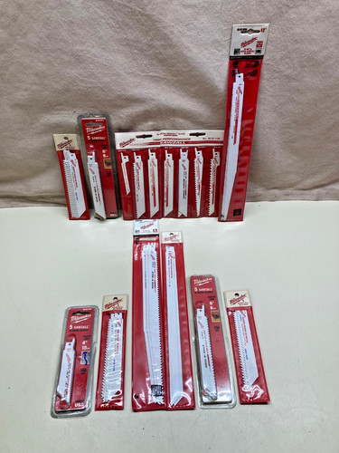 Approx 40pc milwaukee sawzall - approx,