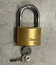 Chubb Padlock Solid Brass 60mm
