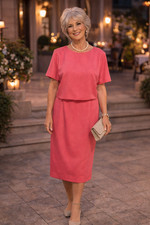 BERNSHAW coral pink short