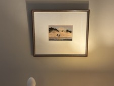 Vintage Oil Portrait Painting Australian Artist P Tolson ( antique style). 