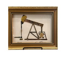 Vintage "Oil Well" Artwork by