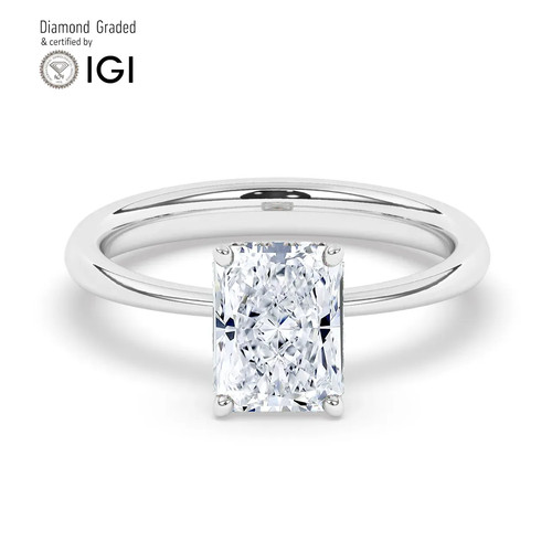 Radiant diamond engagement - radiant,