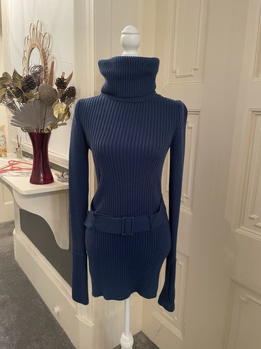 Stylish high neck wool mix - stylish,