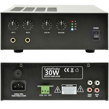 100v 30w mobile amplifier - 100v,
