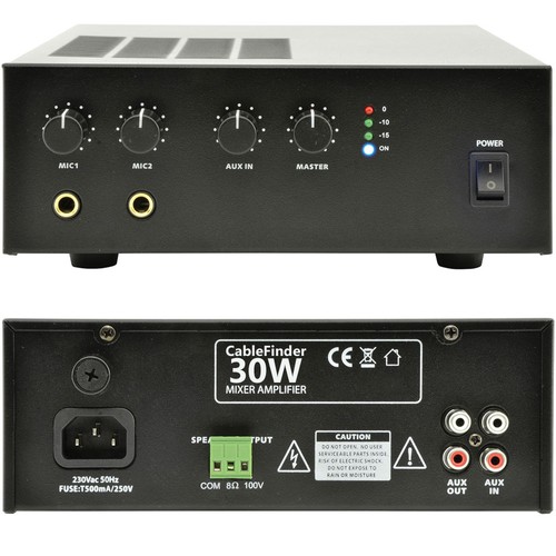 100v 30w mobile amplifier mini - 100v,