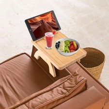 Bamboo Couch Arm Tray Table