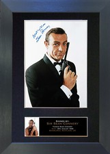 SEAN CONNERY Signed Mounted