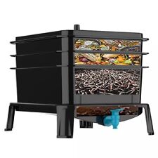 3 tray worm bin. Mess free