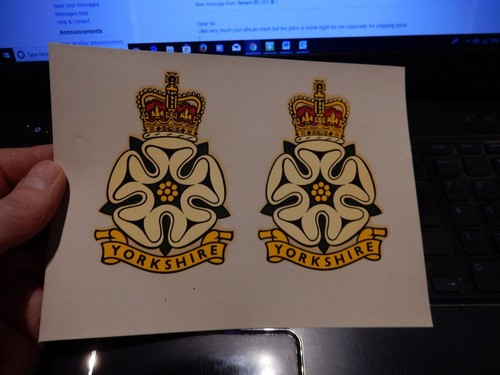 Transfer decal yorkshire - decal-,