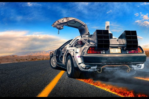 Back the future - to, delorean