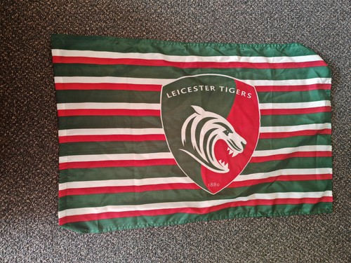 Leicester tigers rugby - tigers, flag