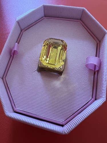 Bnib swarovski lucent yellow - swarovski,