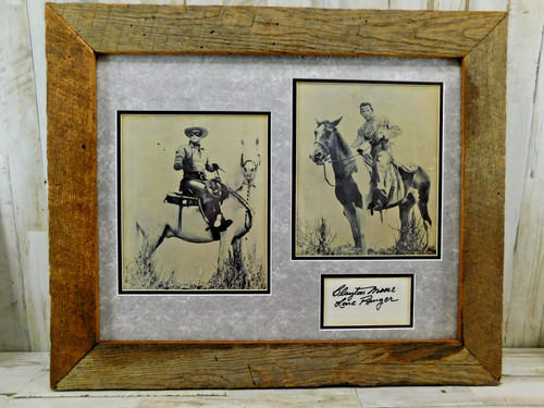 Vtg authentic custom framed - authentic,