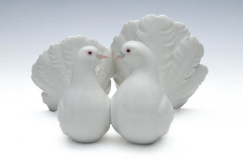 Lladro couple doves - couple, of
