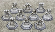 Battletech metal SMALL MECHS x10 unpainted Iron Wind Metals 30697