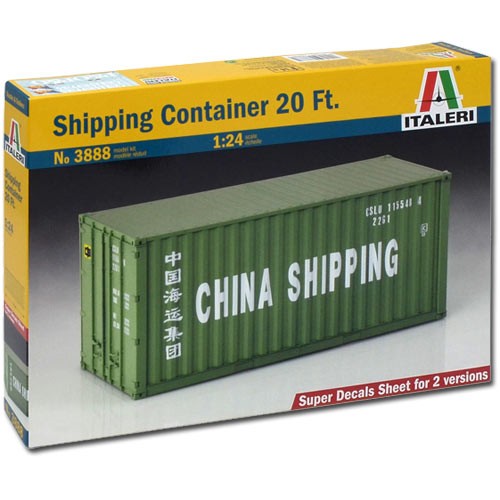 Italeri 20ft container 3888 - 20ft,