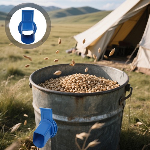 Grain storage bin outlet - bin,