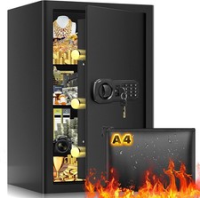 80L Large Fireproof Safe Box