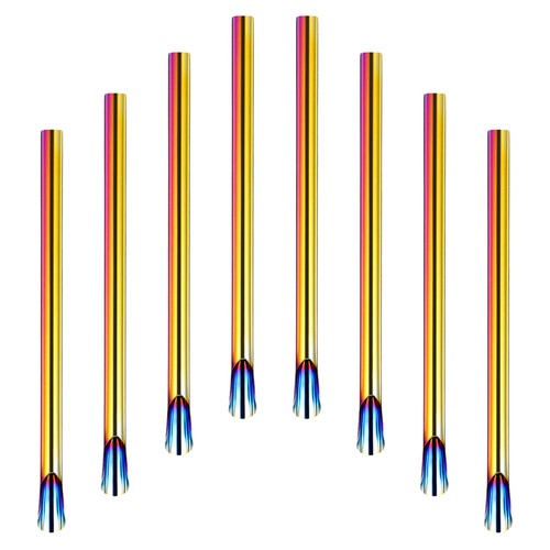 Reusable 8pcs stainless steel - reusable,