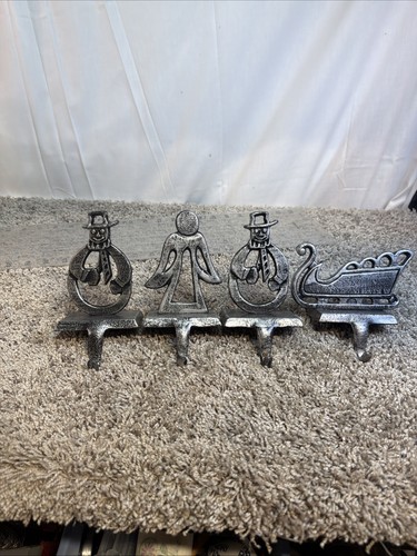 Cast iron stocking holder - holder, vtg