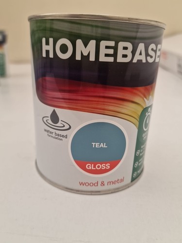 Homebase teal wood metal - teal, &