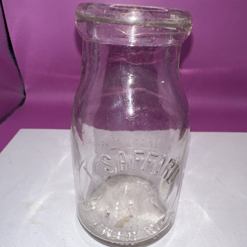 Safford half pint milk - half,