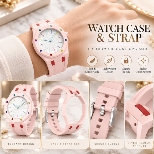 Watch case bumper shockproof - watch,