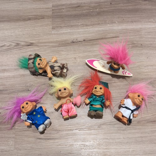 Vintage trolls - 6x,