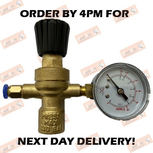 Mini mig gas - bottle, regulator