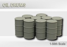 1-50 oil Drums x10 (Pre Sanded