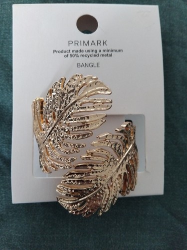 Primark bangle bracelet gold - primark,