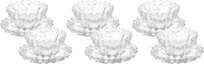 12pc Glass Bowl Set Crystal