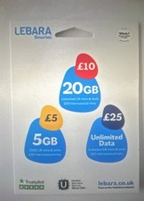 LEBARA New SIM Card ~ 5G ~ Amazing Number ➡️ See Description