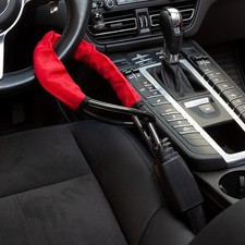 Red Steering Wheel Lock