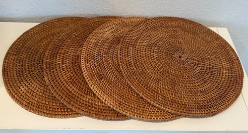 Set woven wicker - 4,