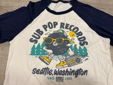 Sub Pop Records Raglan