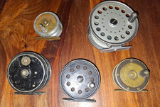 Old Fly Fishing Reels Allcocks Popular and others No Reserve