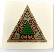 new Delta bicycle Light DECAL