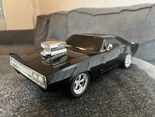 Fast And Furious Remote Controlled Car 1:16 scale Dom’s Dodge 1970 no remote 