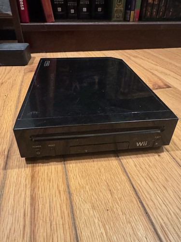 Nintendo wii black console - nintendo,