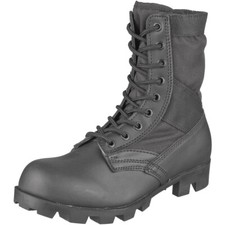 US Army Combat Assault Vietnam Jungle Boots Mens Security Cadet Black 5-13