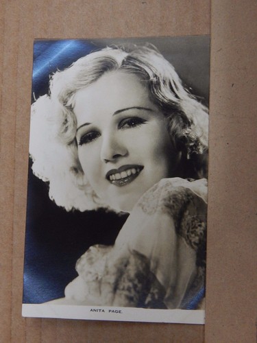 Film star postcard anita - film,