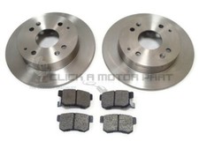 for HONDA CIVIC MB6 1.8 VTI V-TEC 1997-2001 REAR BRAKE DISCS AND MINTEX PADS SET