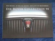 Rover Programme Brochure 1998
