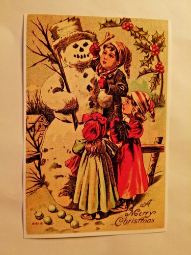 Victorian merry christmas - a,