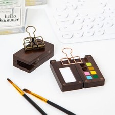 Mini Paint Box Wooden 8 Grid