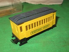 Egger Bahn 009 HOe 9mm narrow gauge Western Union 4 wheeled coach