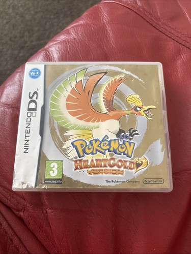 Pokémon heart gold box and - gold,