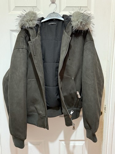 Zara mens hooded coat - hooded, jacket
