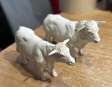BRITAINS CHAROLAIS WHITE COW &